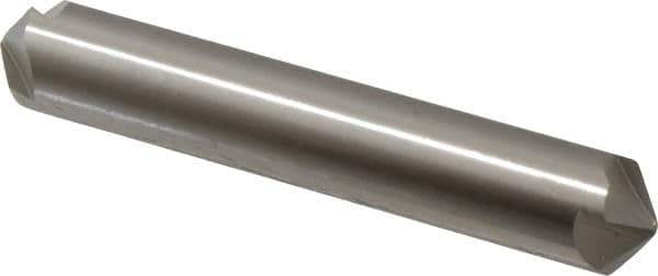 Hertel - 1/2" Head Diam, 1/2" Shank Diam, 4 Flute 110° High Speed Steel Countersink - 3" OAL, Straight Shank - Apex Tool & Supply