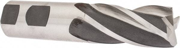 Hertel - 1", 4 Flute, Cobalt, 0.06" Corner Radius End Mill - 4-1/2" OAL, Right Hand Flute, 2" LOC, Right Hand Cut - Apex Tool & Supply