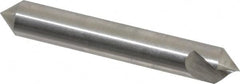 Hertel - 3/8" Head Diam, 3/8" Shank Diam, 1 Flute 82° High Speed Steel Countersink - Apex Tool & Supply
