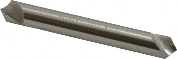Hertel - 5/16" Head Diam, 5/16" Shank Diam, 1 Flute 100° High Speed Steel Countersink - Apex Tool & Supply