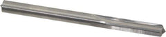 Hertel - 1/4" Head Diam, 1/4" Shank Diam, 1 Flute 120° High Speed Steel Countersink - 2" OAL, Straight Shank - Apex Tool & Supply
