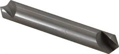 Hertel - 3/8" Head Diam, 3/8" Shank Diam, 1 Flute 100° High Speed Steel Countersink - Apex Tool & Supply