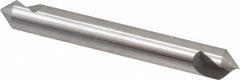 Hertel - 1/4" Head Diam, 1/4" Shank Diam, 1 Flute 82° High Speed Steel Countersink - Apex Tool & Supply
