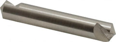 Hertel - 1/2" Head Diam, 1/2" Shank Diam, 1 Flute 120° High Speed Steel Countersink - Apex Tool & Supply