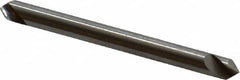Hertel - 1/8" Head Diam, 1/8" Shank Diam, 1 Flute 82° High Speed Steel Countersink - Apex Tool & Supply