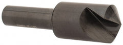 Hertel - 5/8" Head Diam, 3/8" Shank Diam, 1 Flute 120° High Speed Steel Countersink - Apex Tool & Supply