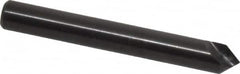 Hertel - 1/4" Head Diam, 1/4" Shank Diam, 1 Flute 82° High Speed Steel Countersink - Apex Tool & Supply