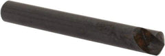 Hertel - 3/16" Head Diam, 3/16" Shank Diam, 1 Flute 120° High Speed Steel Countersink - 1-1/2" OAL, Straight Shank - Apex Tool & Supply