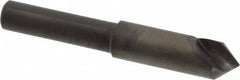 Hertel - 5/16" Head Diam, 1/4" Shank Diam, 1 Flute 82° High Speed Steel Countersink - Apex Tool & Supply