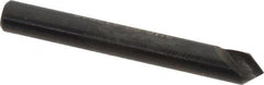 Hertel - 3/16" Head Diam, 3/16" Shank Diam, 1 Flute 82° High Speed Steel Countersink - Apex Tool & Supply