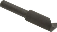 Hertel - 3/8" Head Diam, 1/4" Shank Diam, 1 Flute 120° High Speed Steel Countersink - Apex Tool & Supply