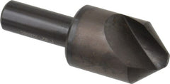 Hertel - 1" Head Diam, 1/2" Shank Diam, 1 Flute 82° High Speed Steel Countersink - Apex Tool & Supply