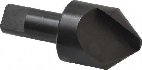 Hertel - 1-1/2" Head Diam, 3/4" Shank Diam, 1 Flute 82° High Speed Steel Countersink - Apex Tool & Supply