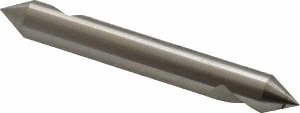 Hertel - 5/16" Head Diam, 5/16" Shank Diam, 1 Flute 60° High Speed Steel Countersink - Apex Tool & Supply