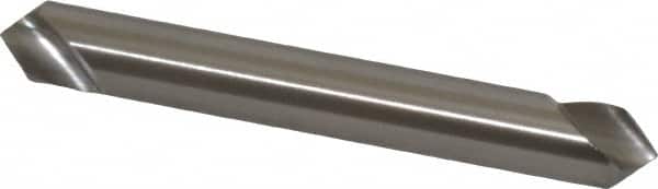 Hertel - 5/16" Head Diam, 5/16" Shank Diam, 1 Flute 90° High Speed Steel Countersink - Apex Tool & Supply