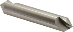 Hertel - 3/4" Head Diam, 3/4" Shank Diam, 1 Flute 90° High Speed Steel Countersink - 3-1/2" OAL, Straight Shank - Apex Tool & Supply