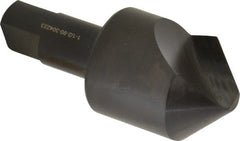 Hertel - 1-1/2" Head Diam, 3/4" Shank Diam, 1 Flute 90° High Speed Steel Countersink - Apex Tool & Supply