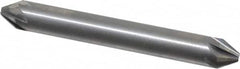Hertel - 1/4" Head Diam, 1/4" Shank Diam, 6 Flute 60° Solid Carbide Countersink - Apex Tool & Supply