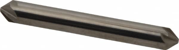 Hertel - 1/4" Head Diam, 1/4" Shank Diam, 6 Flute 82° Solid Carbide Countersink - Apex Tool & Supply
