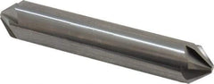 Hertel - 5/8" Head Diam, 5/8" Shank Diam, 6 Flute 82° Solid Carbide Countersink - 3-1/4" OAL, Straight Shank - Apex Tool & Supply