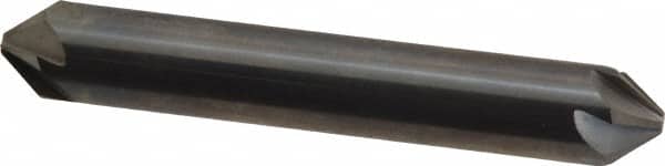 Hertel - 3/8" Head Diam, 3/8" Shank Diam, 6 Flute 82° Solid Carbide Countersink - Apex Tool & Supply