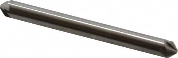 Hertel - 3/16" Head Diam, 3/16" Shank Diam, 6 Flute 82° Solid Carbide Countersink - Apex Tool & Supply