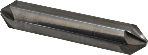 Hertel - 3/4" Head Diam, 3/4" Shank Diam, 6 Flute 82° Solid Carbide Countersink - Apex Tool & Supply