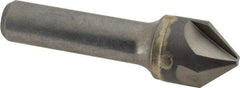 Hertel - 3/4" Head Diam, 1/2" Shank Diam, 4 Flute 82° Solid Carbide Countersink - 2-11/16" OAL, Straight Shank - Apex Tool & Supply
