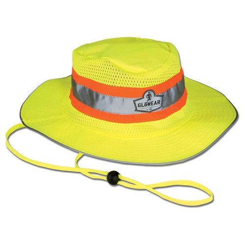 8935 S/M Lime Hi-Vis Ranger Hat - Apex Tool & Supply