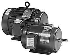 Baldor - 1/2 Max hp, 850 Max RPM, Electric AC DC Motor - 208, 230, 460 V Input, Three Phase, 56H Frame - Apex Tool & Supply