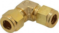 Ham-Let - 3/8" OD, Brass Union Elbow - Comp x Comp Ends - Apex Tool & Supply