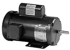 Baldor - 1 Max hp, 1,725 Max RPM, Electric AC DC Motor - 115, 208, 230 V Input, Single Phase, 56H Frame - Apex Tool & Supply