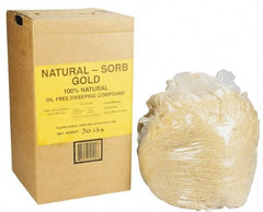 PRO-SOURCE - 30 Lbs. Natural Gold Sweeping Compound Floor - Use on Asphalt, Linoleum and Tile - Apex Tool & Supply
