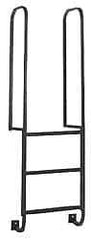 PW Platforms - 10 Step Ladder - Dock Ladder, 300 Lb Capacity - Apex Tool & Supply