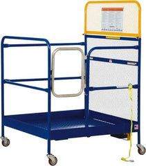 Vestil - Platform - Forklift Work Platform, 1,000 Lb Capacity - Apex Tool & Supply
