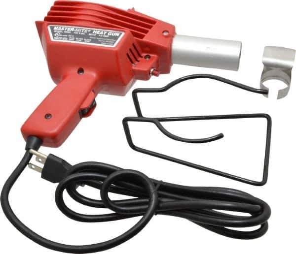 Master Appliance - 650°F Heat Setting, 3.8 CFM Air Flow, Heat Gun - 120 Volts, 4.5 Amps, 475 Watts, 6' Cord Length - Apex Tool & Supply