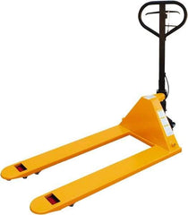 Vestil - 5,500 Lb Capacity, 7-3/4" Lift Economy Pallet Truck - 2-7/8" Min Lift Height, 48" Fork Length x 27" Fork Width, 27" Overall Width - Apex Tool & Supply