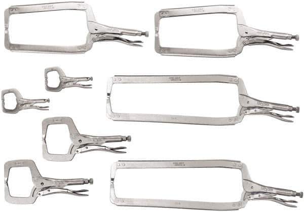 Irwin - 8 Piece Locking Clamp Plier Set - Comes in Box - Apex Tool & Supply
