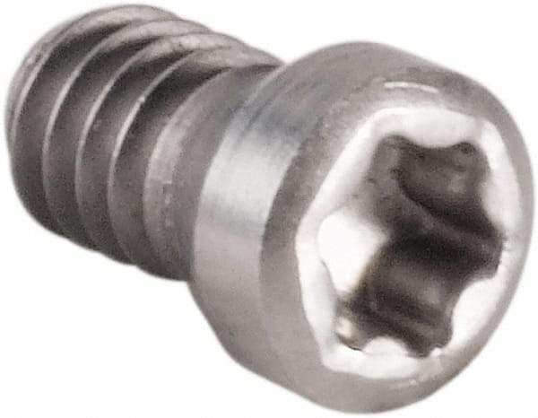 Kennametal - Torx Cap Screw for Indexable Milling Cutters - M2x0.4 Thread, For Use with Inserts - Apex Tool & Supply