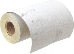 3M - 220 Grit, Silicon Carbide Adhesive Backed Sanding Sheets - Sandpaper Roll, 4-1/2" x 10 Yds., Very Fine Grade, A Weighted Backing - Apex Tool & Supply