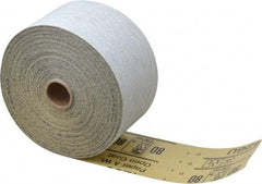 3M - 80 Grit, Silicon Carbide Adhesive Backed Sanding Sheets - Sheet Roll, 2-3/4" x 25 Yds., Medium Grade, A Weighted Backing - Apex Tool & Supply