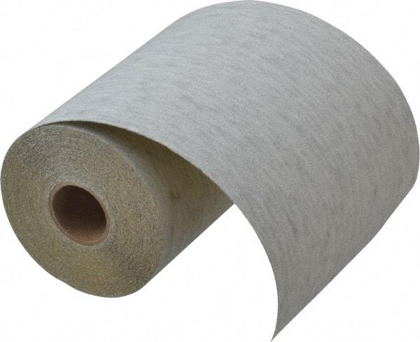3M - 100 Grit, Silicon Carbide Adhesive Backed Sanding Sheets - Sandpaper Roll, 4-1/2" x 10 Yds., Fine Grade, A Weighted Backing - Apex Tool & Supply
