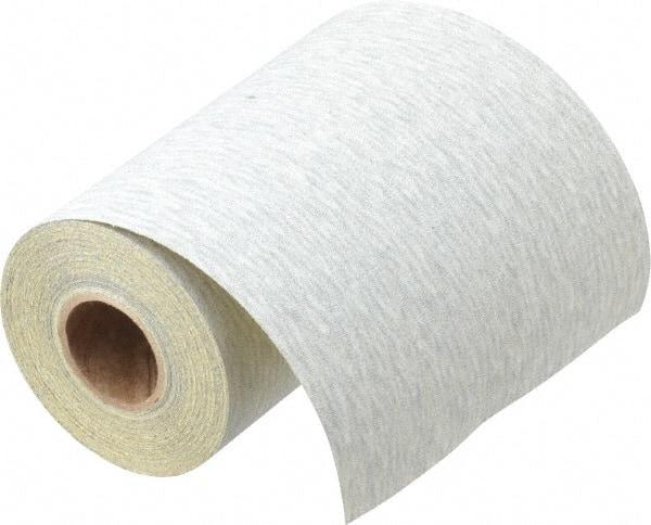 3M - 180 Grit, Silicon Carbide Adhesive Backed Sanding Sheets - Sandpaper Roll, 4-1/2" x 10 Yds., Very Fine Grade, A Weighted Backing - Apex Tool & Supply