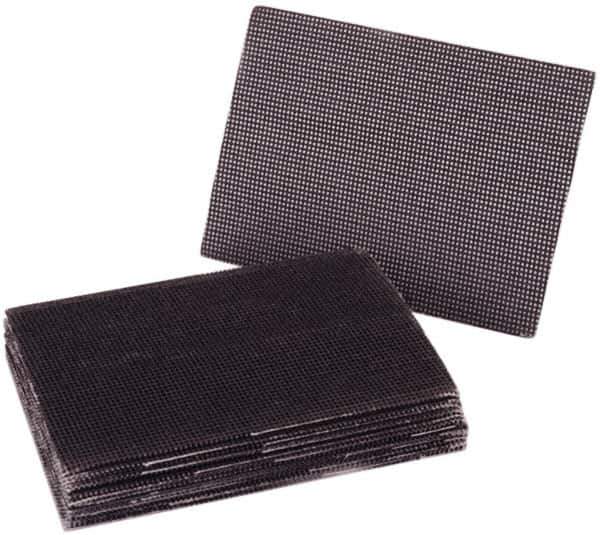 Ability One - 5-1/2" Long x 4" Wide x 1/4" Thick Sponge - Heavy-Duty, Gray - Apex Tool & Supply