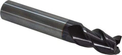 Guhring - 14mm, 22mm LOC, 14mm Shank Diam, 83mm OAL, 3 Flute, Solid Carbide Square End Mill - Single End, FIREX Finish, Spiral Flute, 45° Helix, Centercutting, Right Hand Cut, Right Hand Flute, Series 3741 - Apex Tool & Supply