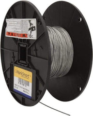 Value Collection - 1/16" Diam, Aircraft Cable - 500 Lb Breaking Strength, 1 x 19 Single Strand - Apex Tool & Supply