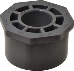 Value Collection - 3 x 1-1/4" PVC Plastic Pipe Reducer Bushing - Schedule 80, Spig x Soc End Connections - Apex Tool & Supply
