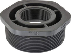 Value Collection - 4 x 2" PVC Plastic Pipe Reducer Bushing - Schedule 80, MIPT x FIPT End Connections - Apex Tool & Supply
