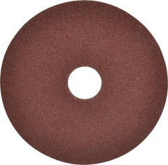 Camel Grinding Wheels - 4-1/2" Diam 7/8" Hole 50 Grit Fiber Disc - Coarse Grade, Aluminum Oxide, 13,300 Max RPM - Apex Tool & Supply