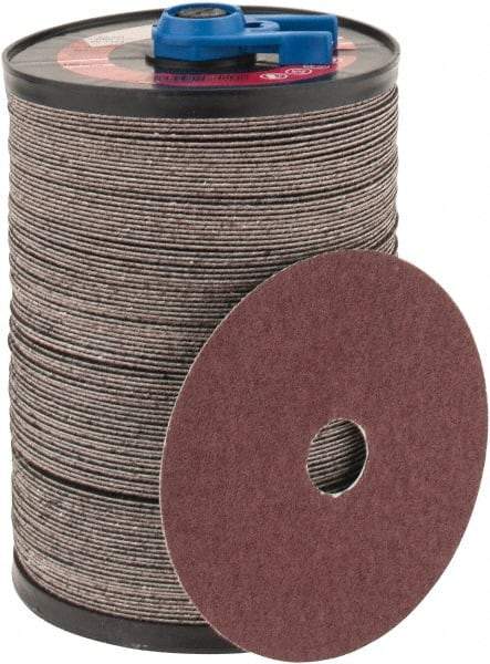 Camel Grinding Wheels - 5" Diam 7/8" Hole 50 Grit Fiber Disc - Coarse Grade, Aluminum Oxide, 12,200 Max RPM - Apex Tool & Supply